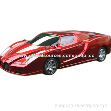 Portable Emergency External Battery Charger/Ferrari Power Bank Car Shape/6,800mAh for Samsung Galaxy